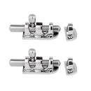 2 Pieces Stainless Steel Barrel Bolt Window Latch Lock For Marine Boat