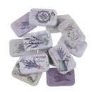 Lavender mini tin box Sealed jar packing boxes jewelry candy box For Party G Hn