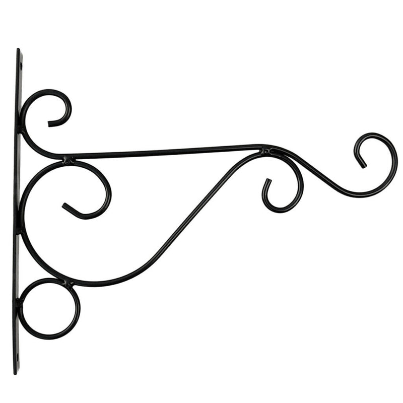 6-pack Baroque Style Plants Hanging Bracket Patio Lawn Hanger Rack Wall Hook