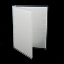 80Pocket Family Photo Album 5x3.5" Memo Book Postcard Storage White
