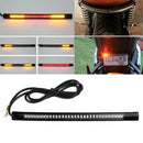 Motorcycle 48 LED Scrambler Brake Tail Light Turn Signal For Bobber Cafe Racer