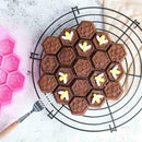 19 Cell Silicone Bee Honeycomb Chocolate Soap Candle Mold mould Bakeware M4M5