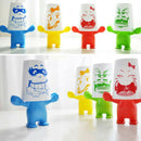 Lovely Giant Series Cartoon Plastic Toothbrush Holder with Cup Home Bath