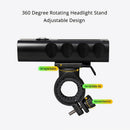 3xL2Usb Rechargeable Built-In 5200Mah 3Modes Bicycle Light Waterproof Headl