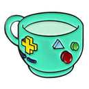 Candy Color Brooch Coffee Cup Badge Jacket Shirts Ornament Gift (Style 3)
