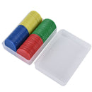 38mm 80Pcs Poker Chips Bingo Markers for Fun Family Club Carnival Bingo G %o