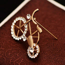 Women's Brooch Pin Fashion Bike Buckle Bicycle Pectoral Flower Brooches Pins OO