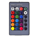 Remote Control Adapts To 5 Levels Of Brightness With LED Bulbs That Change Color