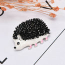 Cartoon Hedgehog Shape Brooch Pin Collar Decoration Badge Corsage Jewelry G BX