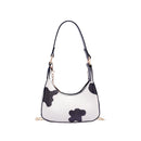 Fashion Cow Dots Shoulder Bag Women Leather Chain Hobos Totes Handbag (S)