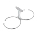 Boat Ship 2-Ring Cup Holder Stainless Steel Ringlike Drink Holder For Marine