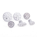 6Pcs Aluminum PDR Glue Puller Tabs Car Body Dent Repair Hail Removal Tool PAD LJ