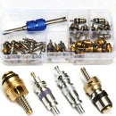 Copper Auto AC Air Conditioning Schrader Valve Cores Remover Universal Tool Kit