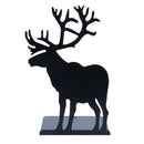 Elk Non-skid Bookends Art Bookend,1 Pair (Black) G5U4