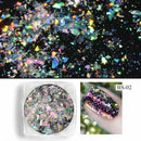 Nail Chameleon Powder Nail Mirror Pink Foil Powder Sequins Diy Decorative N