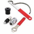 Bicycle Crank Extractor Bottom Bracket Remover Spanner Repair Tools Kit Cra