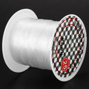 41Lbs Capacity 0.5mm Diameter Clear Nylon Fishing Line Cord Spool R6P4