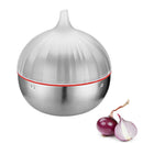 Onion Shape Kitchen Portable Food Storage Box Stainless Steel Sealed Crisper