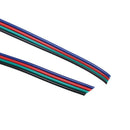 5M 4-Pin RGB LED Extension Wire Connector Cable Cord For 3528 5050 RGB Stri K1N4
