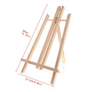 Wood Easel Advertisement Exhibition Display Shelf Holder Studio Painting St U5T2