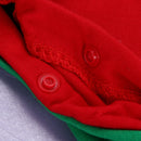 Baby Boys Girls Lovely Christmas Outfits Long Sleeve Romper Hat Clothes
