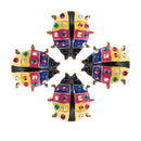 Fashion Colorful Enamel Rhinestone Ladybug Brooches Beetle Pin Corsage Jewelry