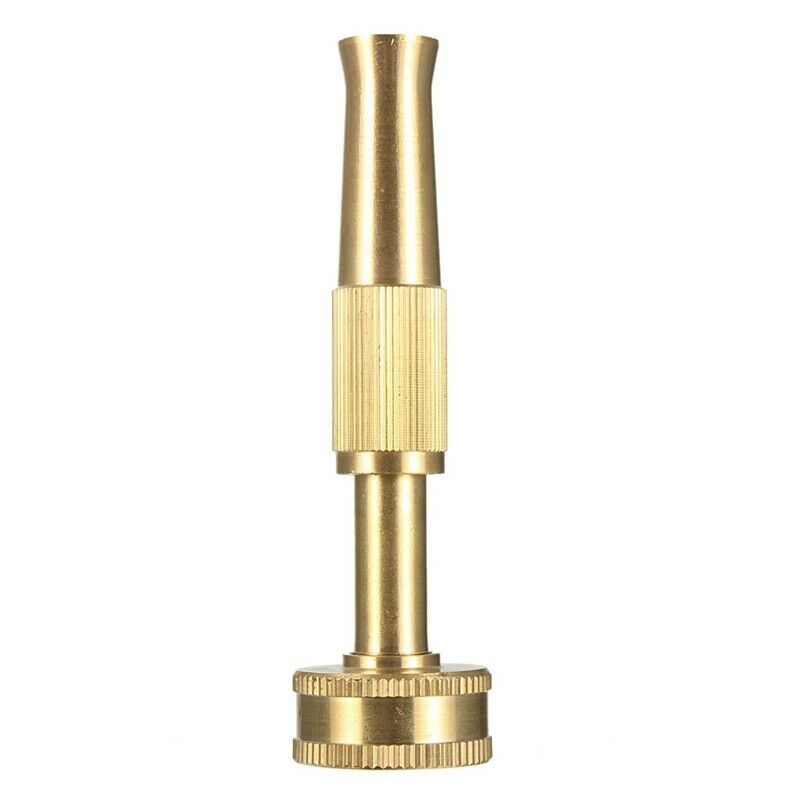 1X(4-Inch Garden Npt High-Pressure Irrigation Nozzle Full Copper Adjustable