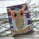 DIY Owl Special Shaped Diamond Painting 50 Pages A5 Sketchbook Drawing Book