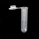 10pcs 5ml Plastic Graduated Cylinder Centrifuge Tube Lab Sample Containers