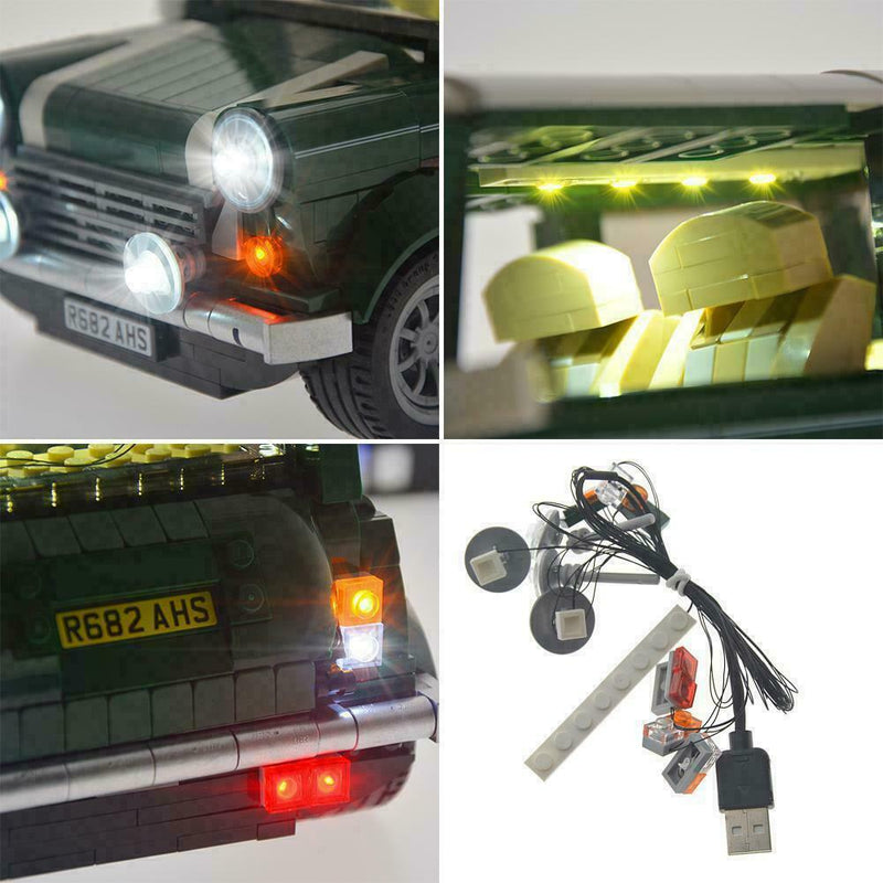 High Quality LED Light Up kit For LEGO Technic Series Lighting Cooper Mini Y1Z5