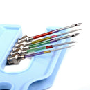5Pcs Embroidery Stitching Punch Needles Pins Needlepoint Kits Sewing Tool  BX