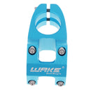 Durable 31.8mm Hollowed Short Handlebar Short Bar Aluminium Bike Stems Blue