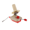 Bobbin Yarn Winder Table Clasp, Hand Operated Wool Fiber String Winder Holder