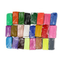 Mixed Colour 24 Soft Sculpey Oven Bake Polymer Clay Modelling Moulding Bloc