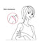 Women Webbing Bra Buckles Shadow-Shaped Buckle Bra Clip Strap Holders 6 PCS M&O