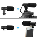 MIC-06 Camera External Stereo Mobile Phone 3.5mm Microphone Video Recording Mic