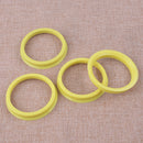 4pcs Wheel Center Collar Hub Centric Rings 66.6mm-57.1mm Fit For VW Audi Skoda