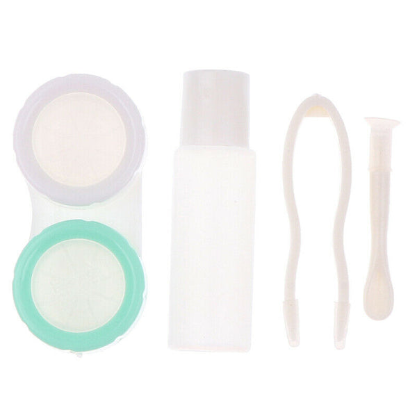 Lens Box Cartoon Cute Cat Portable Contact Storage Case Mirror Container HoSEAU