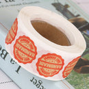 500pcs/roll Handmade Stickers for seal labels gift Packaging Stickers BirthSEAU