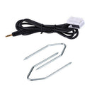 Car 12PIN AUX Cable with Radio Removal Tools For Peugeot 307 308 408 407 50 N8E3