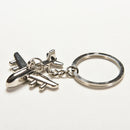 New Gift Key Chains Keychain Keyfob Keyring Civil Aviation Air Plane Metal S %ã€Š