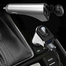 L5 Portable 2 in 1 Dual USB Car Charger Wireless Bluetooth 5.0 Stereo Earphone