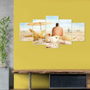5pcs 5D DIY Full Drill Diamond Painting Beach Cross Stitch Mosaic Craft Kit