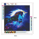 5D DIY Full Drill Diamond Painting Horse Cross Stitch Embroidery Mosaic Kit