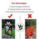 With Hanging Banner For Kids Halloween Bean Bag Set Toss Game Decoration B7R6