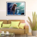 5D DIY Full Drill Diamond Painting Leo Embroidery Mosaic Craft Kits Decor