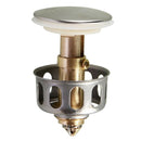 Universal Wash Basin Bounce Drain Filter Sink Drain Vanity Stopper Bathroom