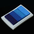 2pcs Craft Pigment Ink Pad for Paper Wood Fabric Scrapbook Finger Painting