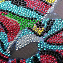 Diy 5D Diamond Painting Colorful Cat Partial Special Shaped Rhinestone Embr