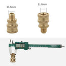 4-Set Durable Quick Connect Coupler Pressure Washer Pipe Adapters [M14x1.5mm]